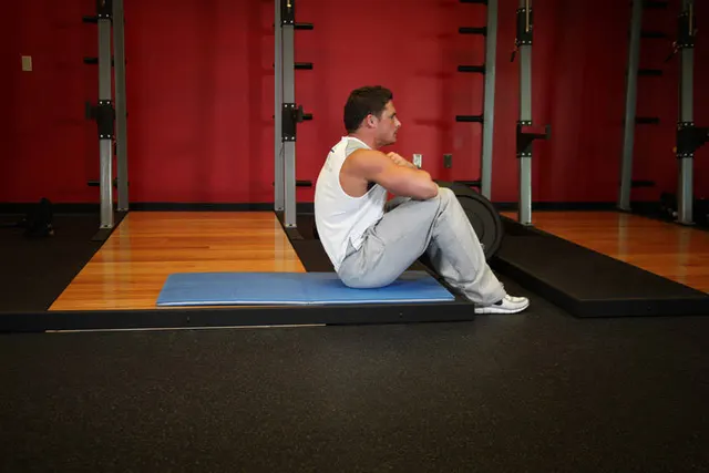 Janda Sit-Up, finishing position