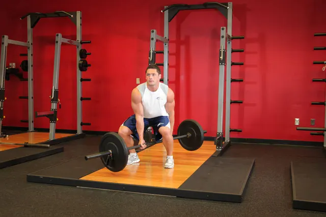 Jefferson Squats, finishing position