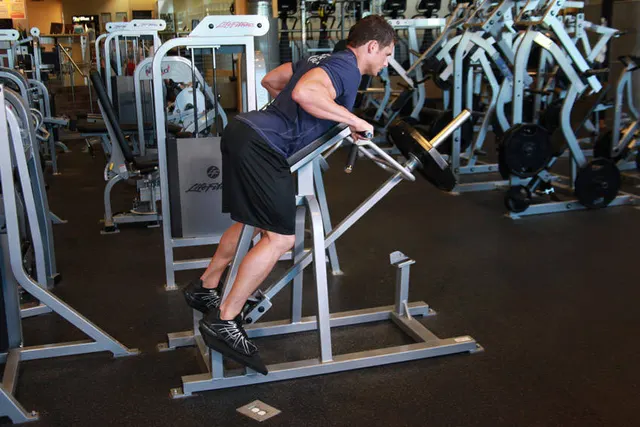 Lying T-Bar Row, finishing position
