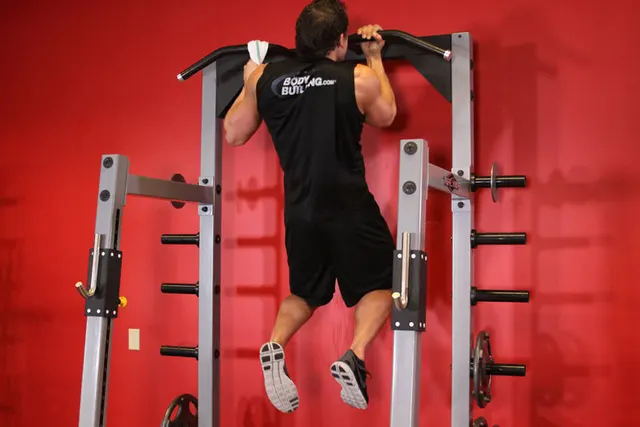 One Arm Chin-Up, finishing position