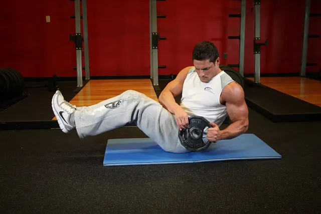 Plate Twist, finishing position