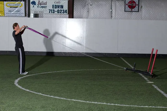 Sled Reverse Flye, finishing position