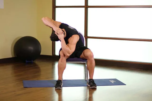 Spinal Stretch, finishing position
