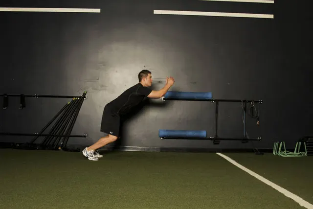 Standing Long Jump, finishing position