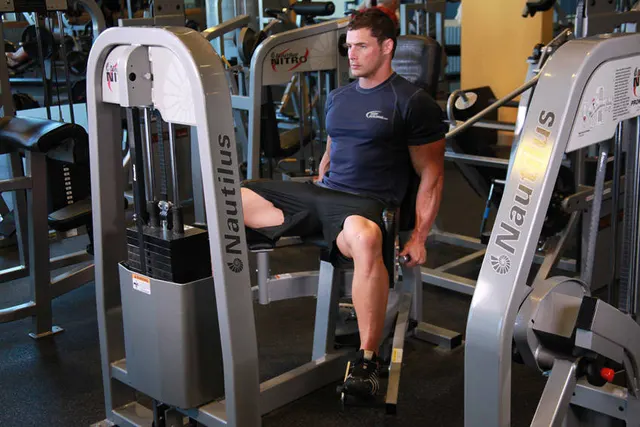 Thigh Abductor, finishing position