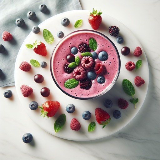 Berry Blast Protein Smoothie recipe