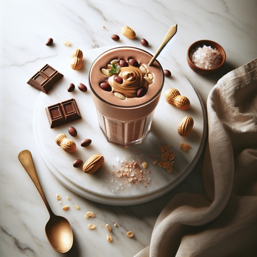 Chocolate Peanut Butter Protein Shake recipe