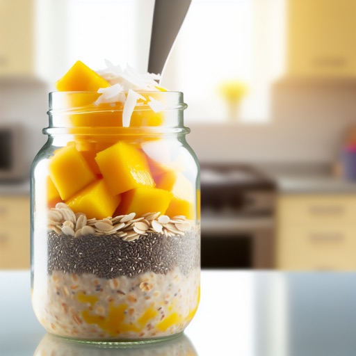 High-protein overnight oats recipe
