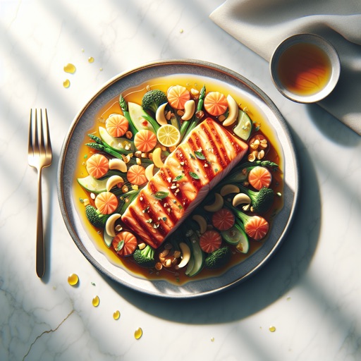 Honey garlic salmon recipe