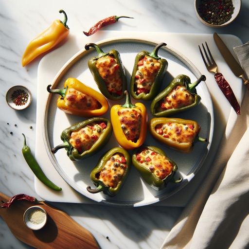 High-protein stuffed peppers recipe