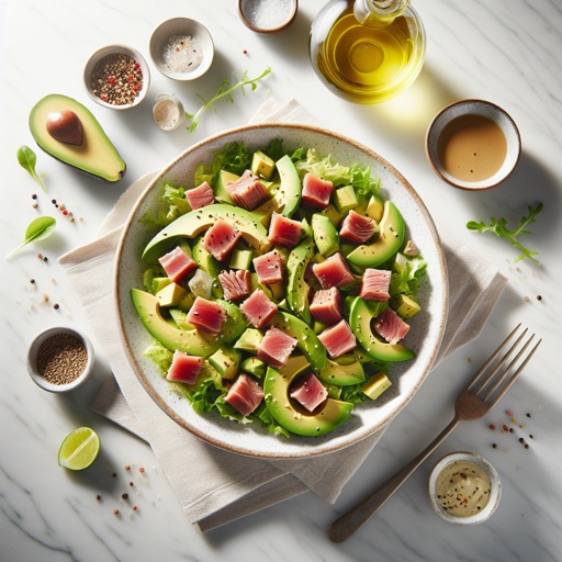 Tuna avocado salad recipe